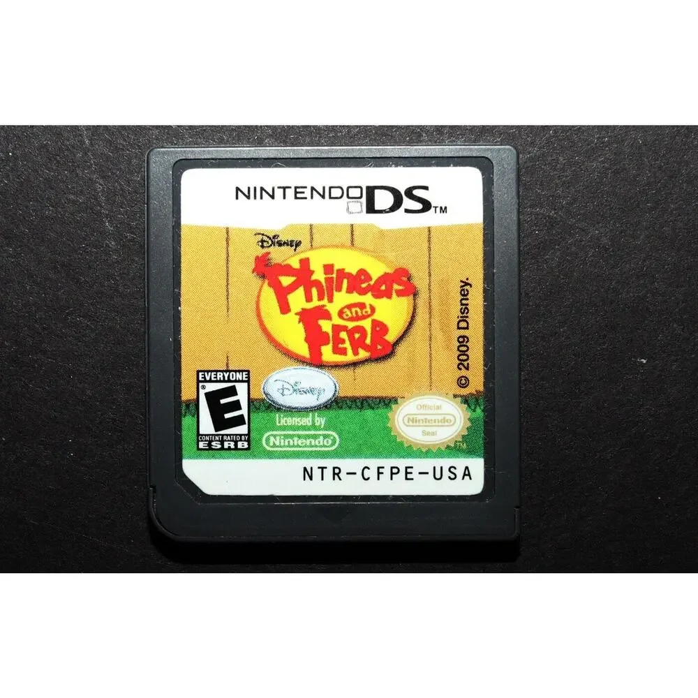 Phineas and Ferb Nintendo‎ DS Complete CIB With Manual